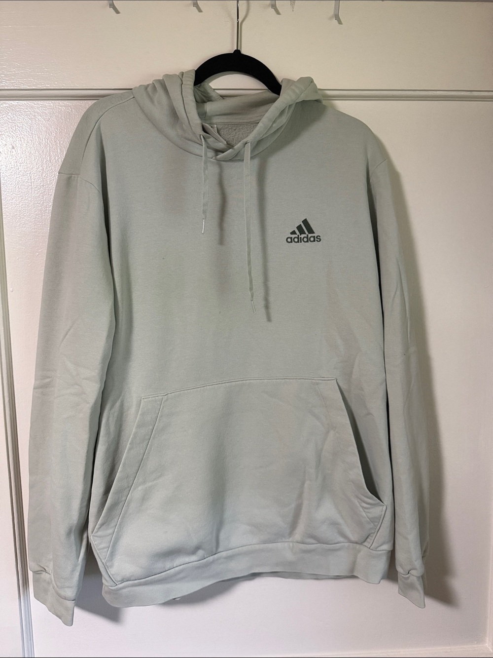 adidas Mint Green Pullover Hoodie